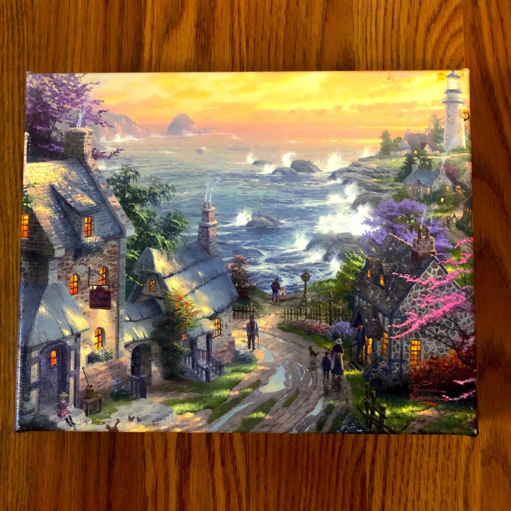 Thonas Kinkade Landscape Print